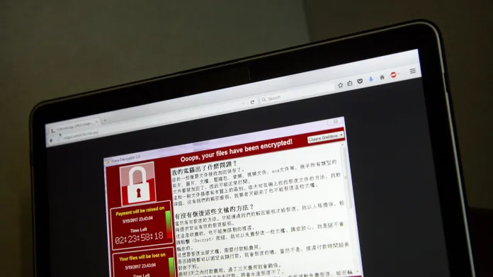 Ransomwarový kyberútok zasáhl i Čínu