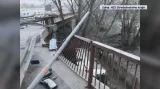 Nehoda autobusu v Mělníku