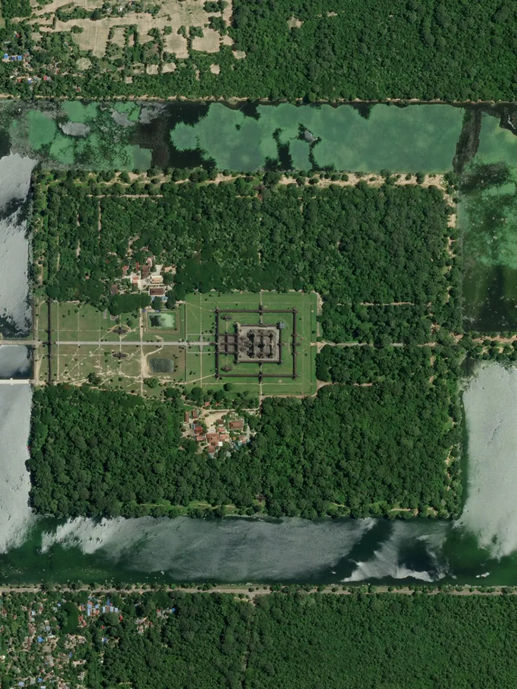 Chrámový komplex Angkor v Kambodži