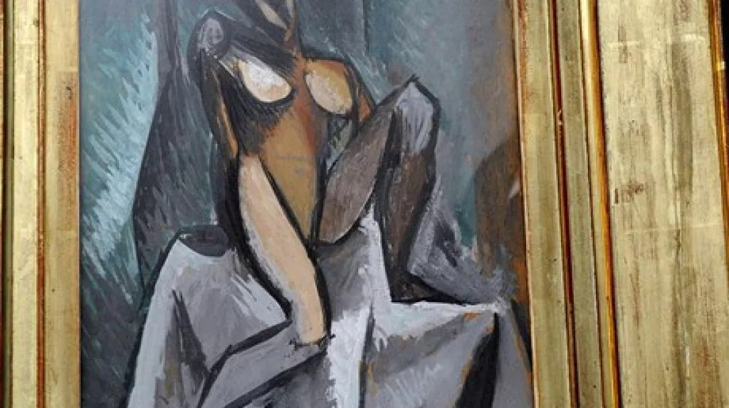 Pablo Picasso / Sedící žena