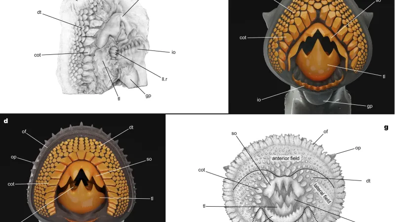 Rekonstrukce pravěké mihule