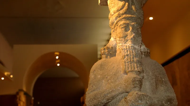 Uvnitř bagdádského muzea