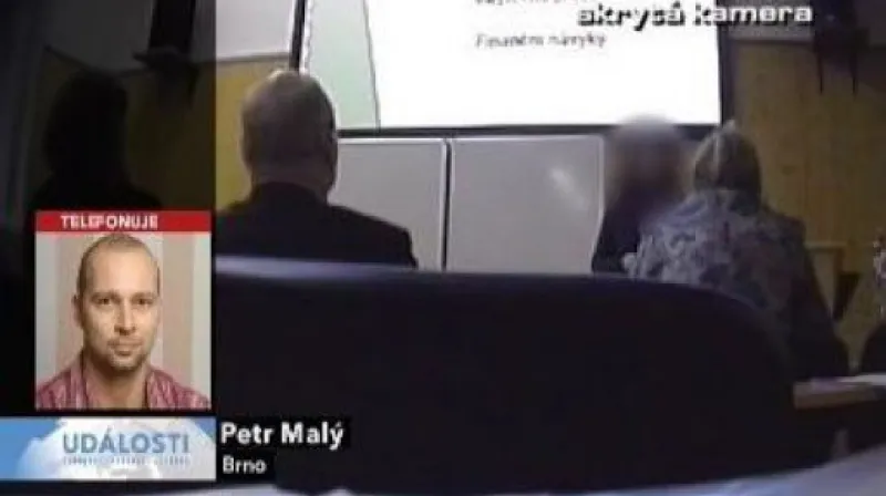 Telefonát Petra Malého