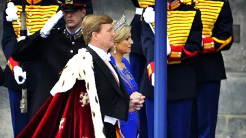 Král Willem-Alexander s chotí Máximou