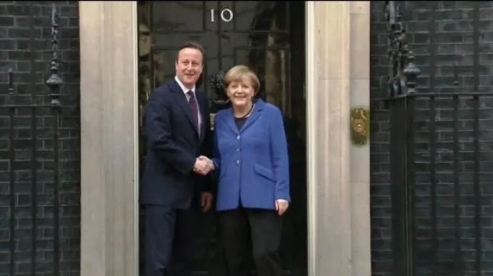 Angela Merkelová jednala s Davidem Cameronem o reformách EU