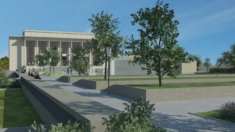 Vizualizace podzemního parkoviště