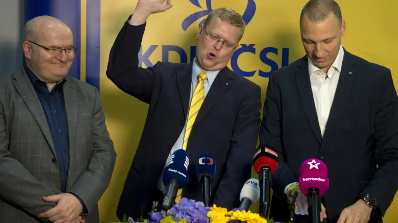 Pavel Bělobrádek a vedení KDU-ČSL