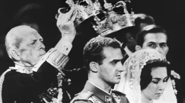 Korunovace krále Juana Carlose v roce 1962