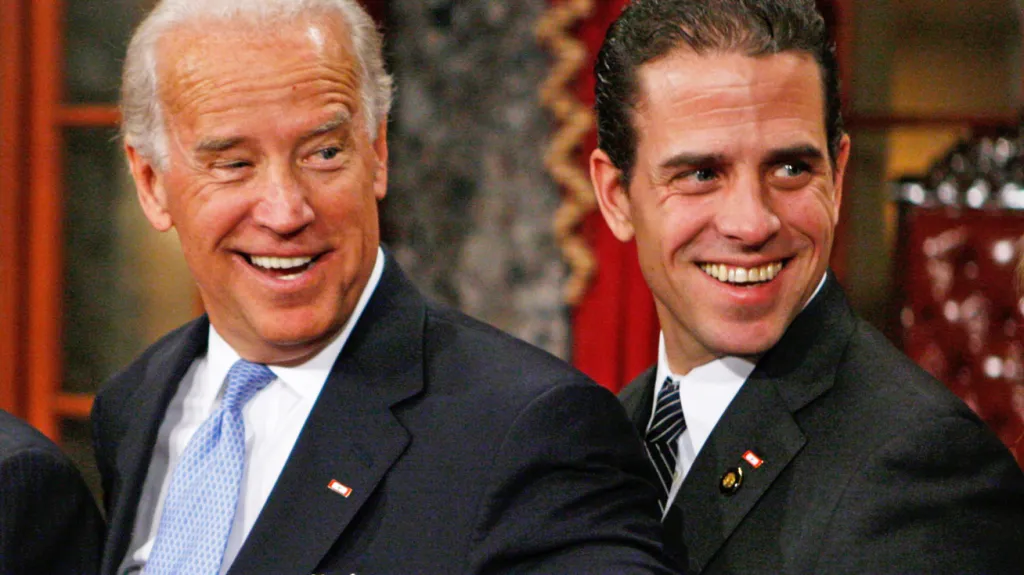 Joe Biden se synem Hunterem