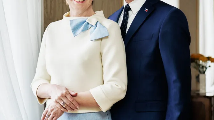 Oficiální portrét prezidenstkého páru