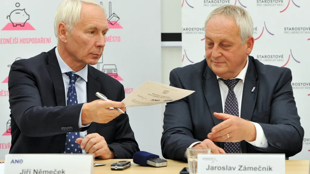 Jiří Němeček a Jaroslav Zámečník