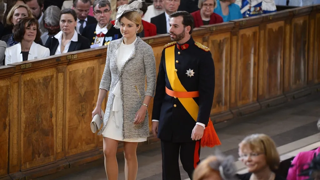 Prince Guillaume se snoubenkou Stéphanií de Lannoy