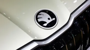 Vůz Škoda Auto na předváděcí akci v Novém Dillí