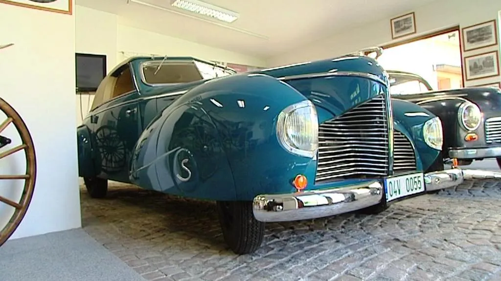Expozice karosářství ve Vysokém Mýtě