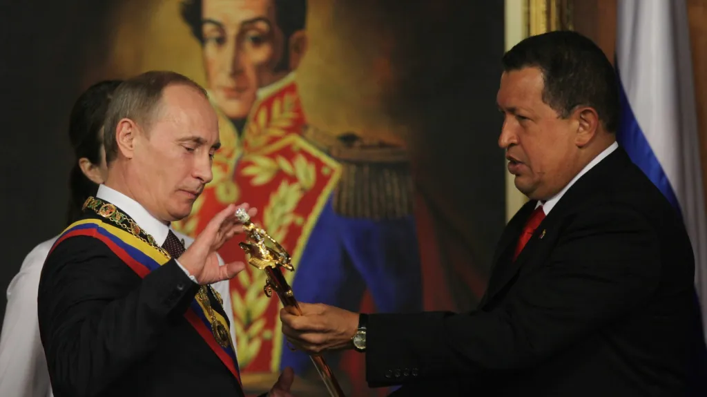 Putin na návštěvě Venezuely