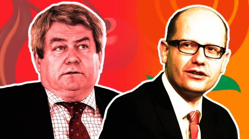 Vojtěch Filip a Bohuslav Sobotka