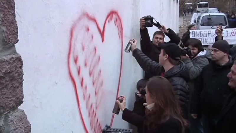 Příznivci Tymošenkové