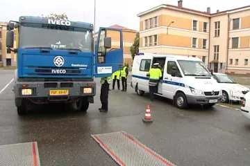 Výsledky kontroly kamionů nepříjemně překvapily i policisty