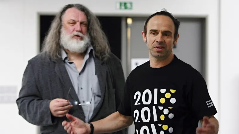 Josef Mištera a Petr Forman