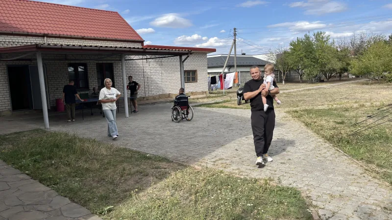 Kolektivní centrum pro vnitřně vysídlené v Pidhorodne (Dněpropetrovská oblast)