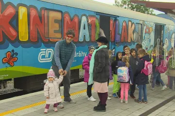 Pohádkový Kinematovlak vyrazil na cestu po dvanácti městech. První zastávku má v Mikulově