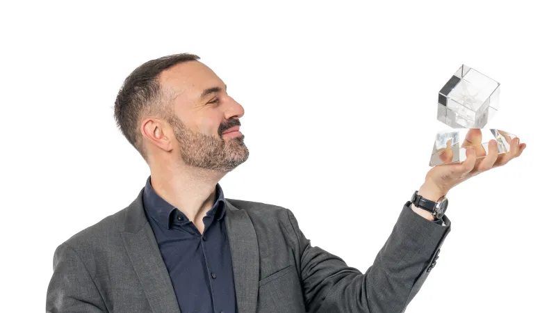 Michal Smetana s Cenou Neuron pro nadějné vědce