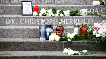 Památník obětem teroristického útoku na vánočních trzích v Berlíně v prosinci 2016