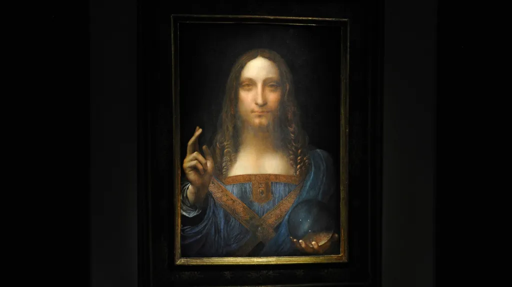 Obraz Salvator Mundi od Leonarda da Vinciho