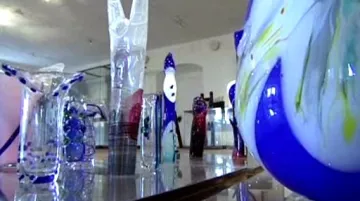 Unikátní sbírka moderního skla