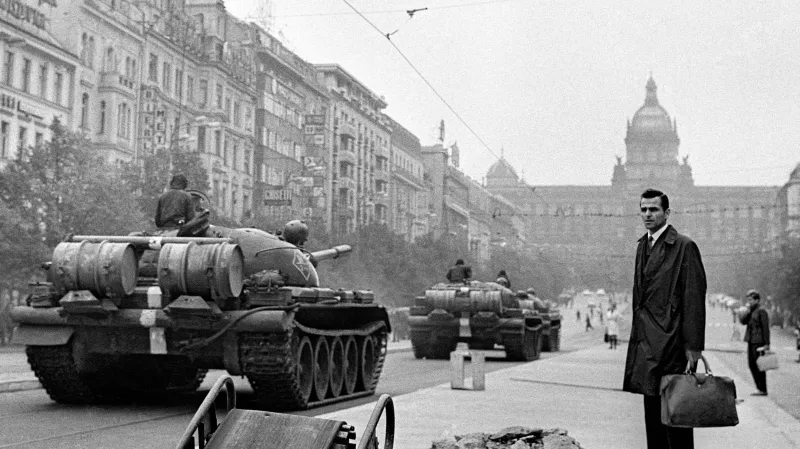 Fotografie z expozice Muzea komunismu - Srpen 1968