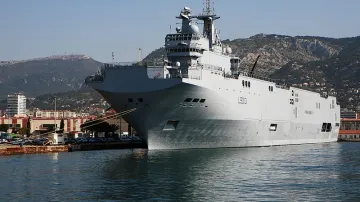 Francouzská útočná loď Mistral