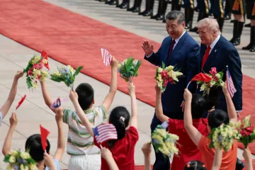 Trump oficiálně zahájil návštěvu Číny