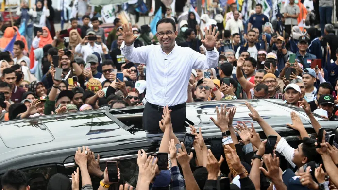 Indonéský prezidentský kandidát Anies Baswedan