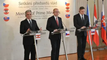 Energetika i sankce - zástupci tří zemí se ve Slavkově sjednotili
