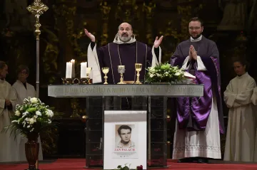 „Student Jan se stal absolutním světlem v šeru polopravd.“ Tomáš Halík sloužil mši za Palacha