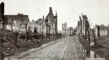Město Ypres po skončení bojů