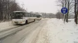 Ledovka na silnicích