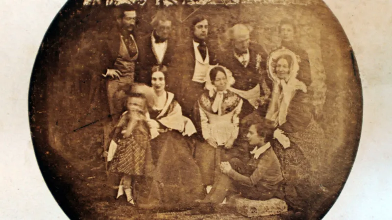 Nejstarší portrétní fotografie na českém území