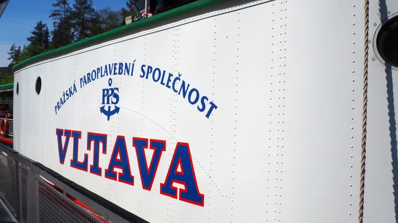 Parník Vltava slaví 80