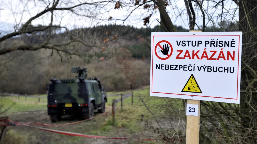 Ostraha areálu ve Vrběticích