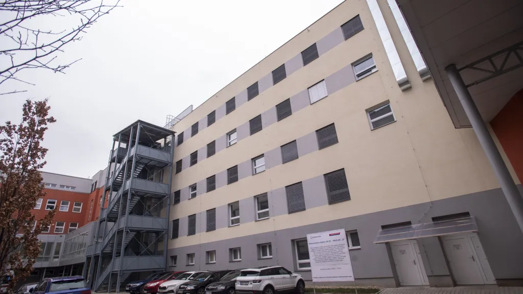 Rekonstruovaný pavilon O kolínské nemocnice