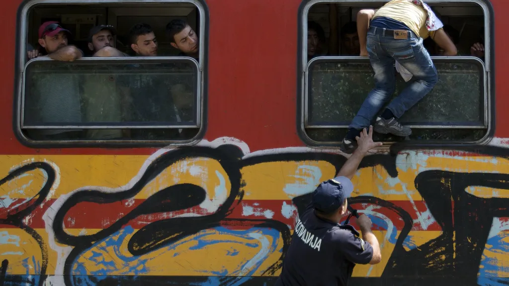 Uprchlíci v Makedonii