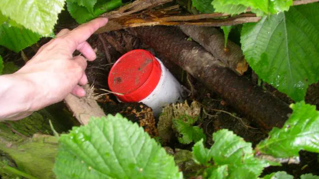 Nalezená geocache