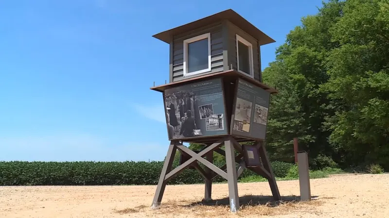 Bývalý internační tábor v Arkansasu