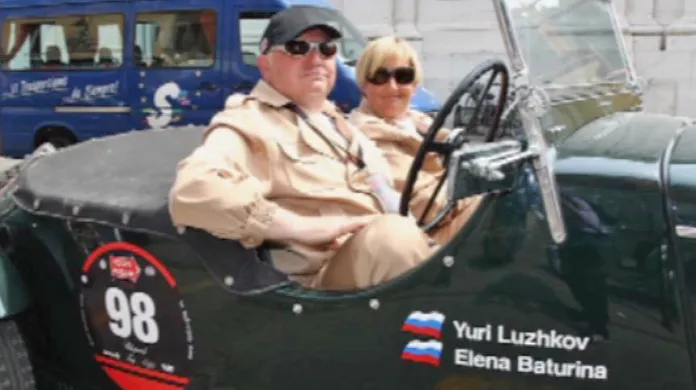 Jurij Lužkov a Jelena Baturinová