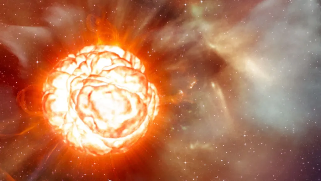 Vizualizace Betelgeuse