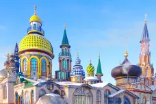Chrám všech náboženství. V Rusku roste stavba, která spojuje kostel, mešitu i pagodu