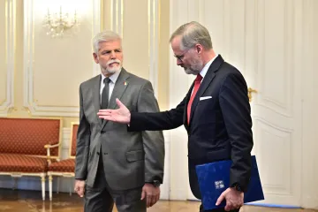 Pavel přijal demisi Fialovy vlády
