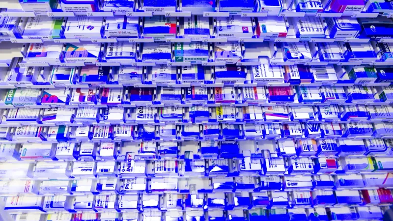 Lékárna U modrého robota v Hradci Králové