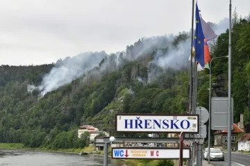 Turistů v Českém Švýcarsku výrazně ubylo. Požár měl na návštěvnost větší dopad než pandemie